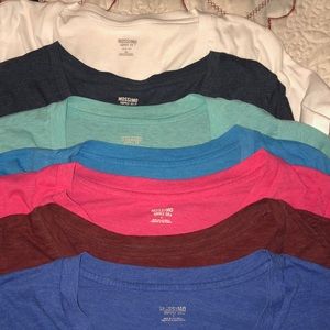 Mossimo 7 v-neck shirt bundle
